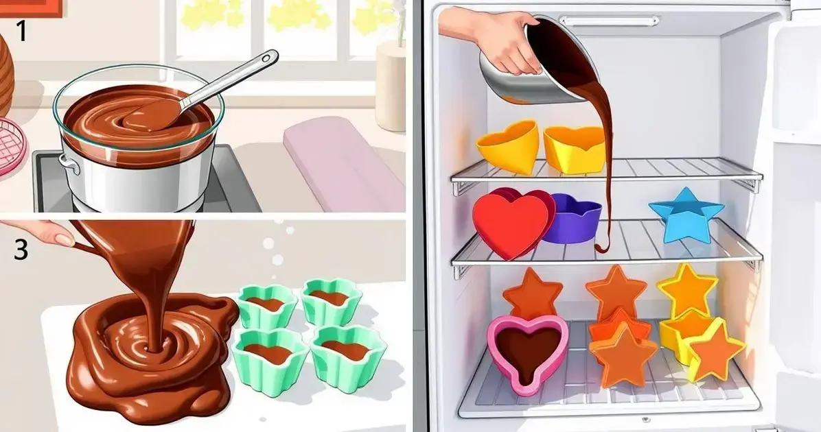 Passo a passo: Como evitar que o chocolate quebre