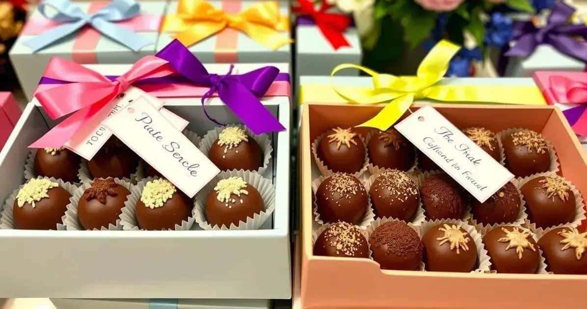 Presentação: Como Embalar suas Trufas para Venda