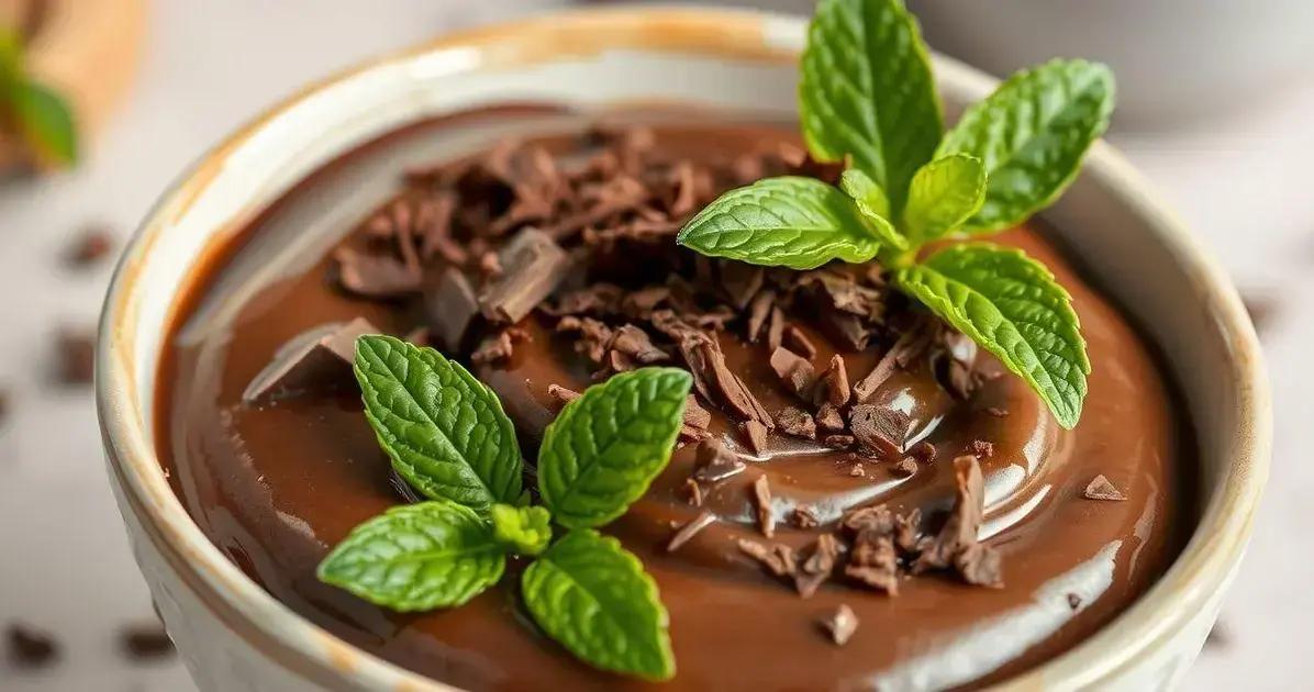Pudim Preguiçoso de Chocolate: Sem Forno e com Sabor de Infância
