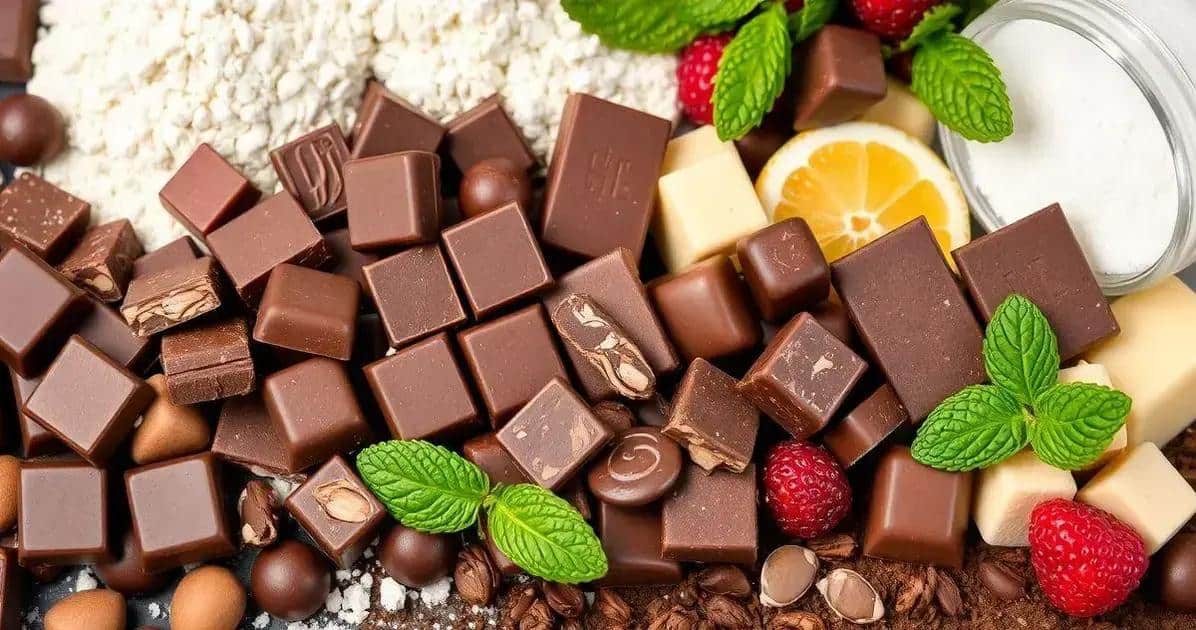 Qual Chocolate Usar em Cada Receita? Guia Prático para Acertar Sempre