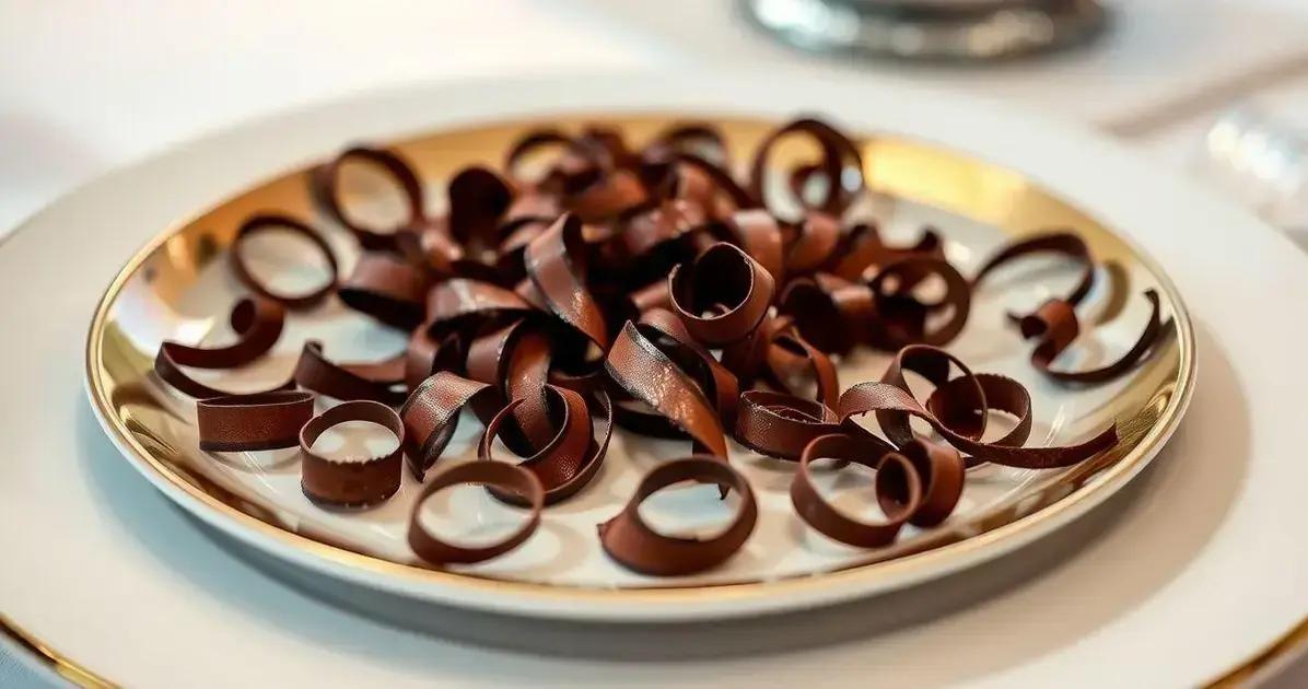 Raspas de Chocolate Lindas e Fininhas: O Truque da Faca Congelada