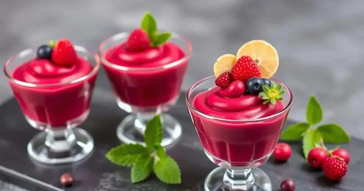 Receita Deliciosa com Chocolate Ruby