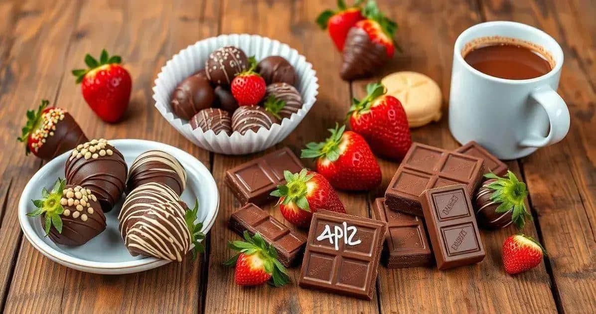 Receitas Criativas com Chocolate Derretido