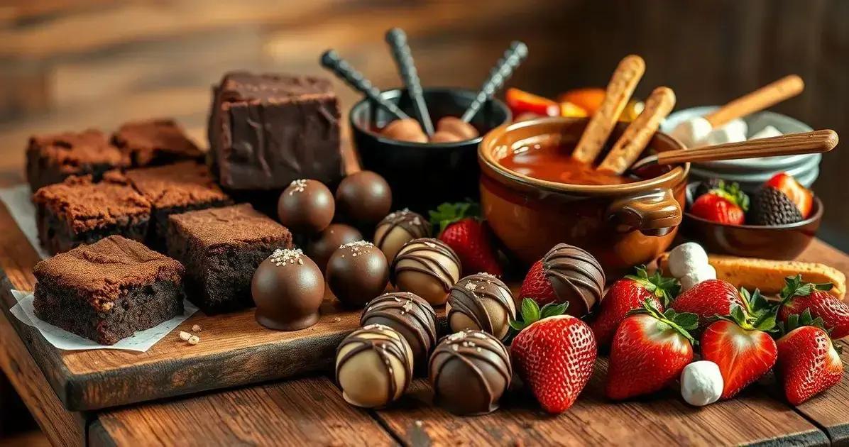 Receitas Criativas com Chocolate