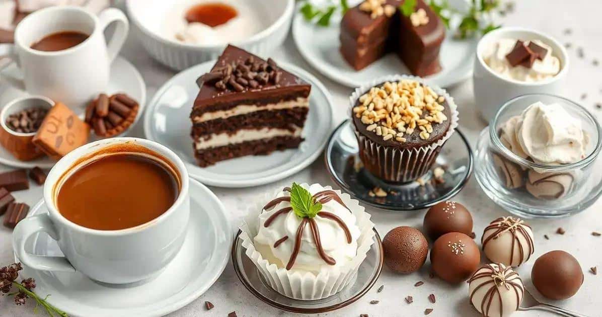 Receitas Deliciosas com Café e Chocolate