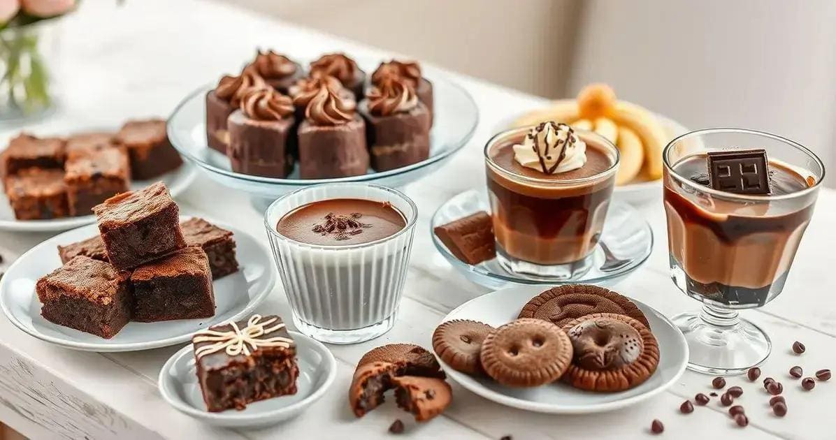 Receitas Deliciosas com Chocolate: Experimente!