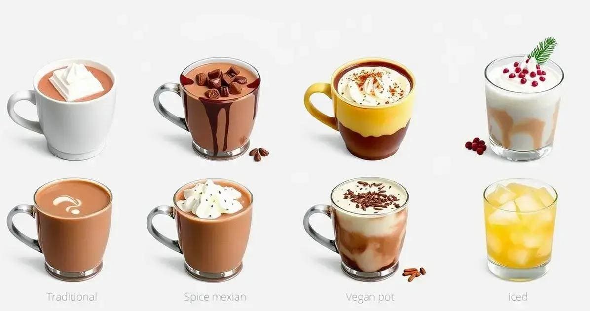 Receitas Variadas de Chocolate Quente