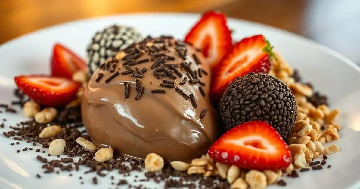 Sugestões de Acompanhamentos para o Brigadeiro de Colher