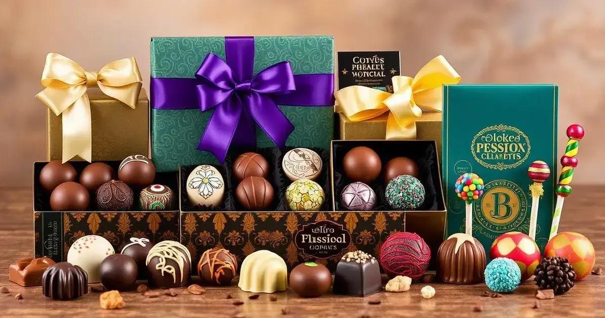 Sugestões de Chocolates para Embalagem Especial