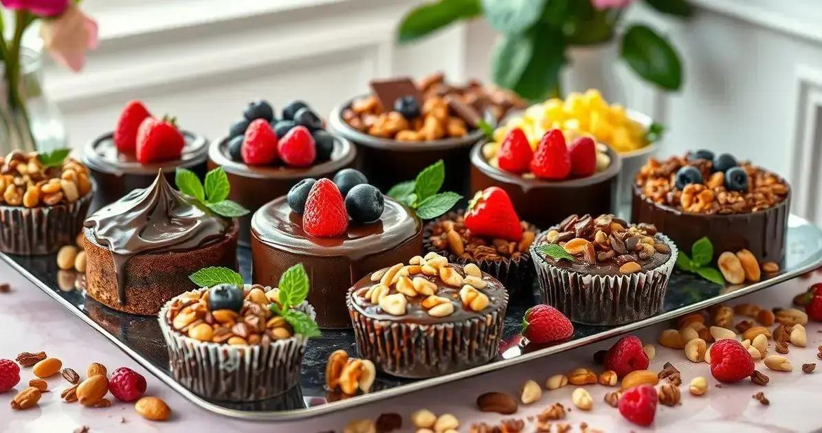 Sugestões de Coberturas para o Bolo de Chocolate