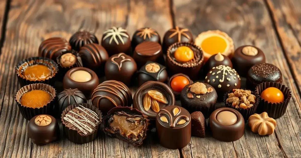 Sugestões de Recheios para Bombons