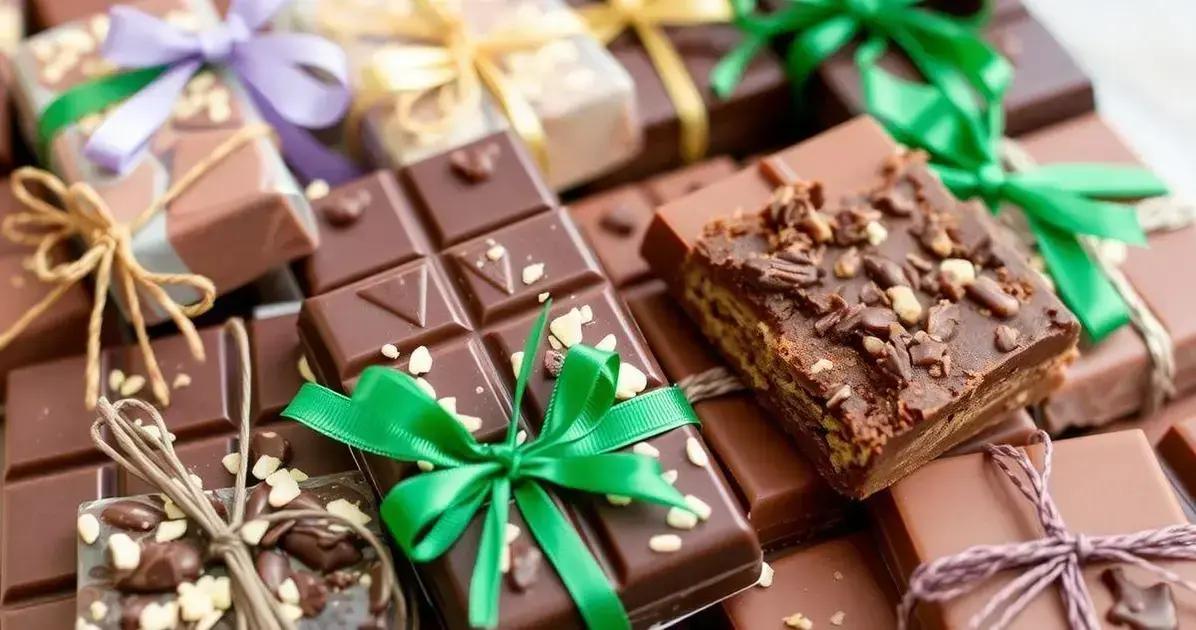 Tablete Artesanal: O Presente de Chocolate que Diz “Eu Que Fiz!”