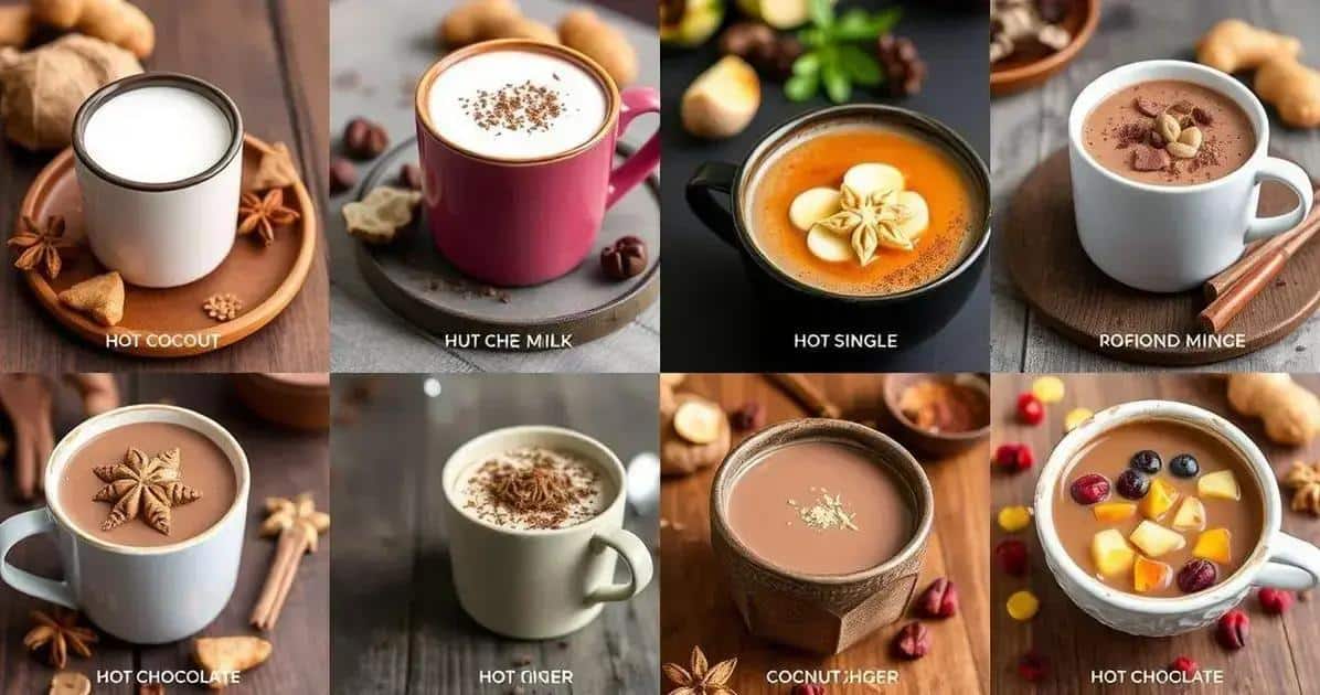 Variações da Receita de Chocolate com Gengibre