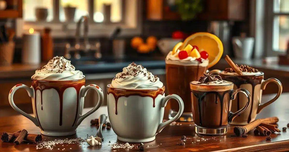 Variações da Receita de Chocolate Quente