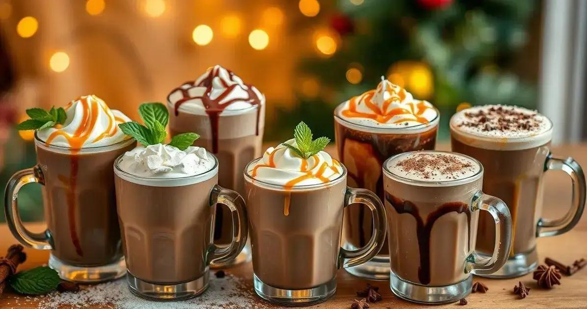 Variações de Receitas com Chocolate Quente