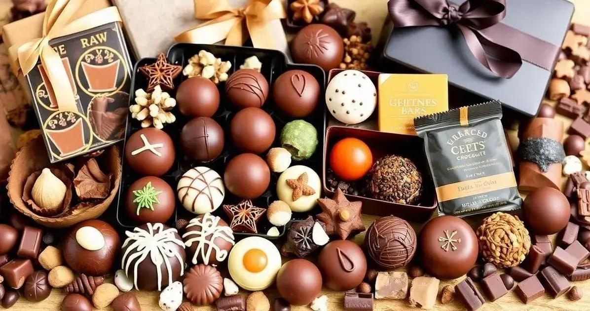 Variações de Receitas de Lembrancinhas de Chocolate