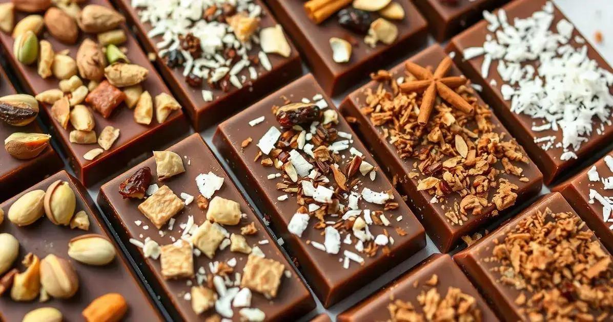 Variações de Receitas para Tabletes de Chocolate