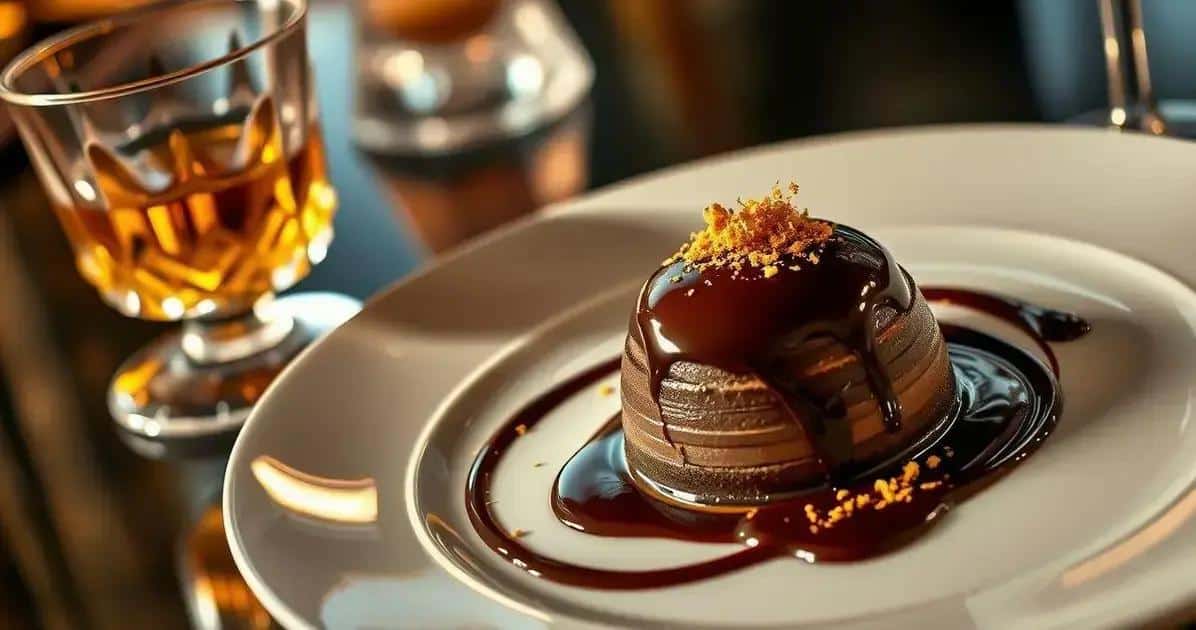 6 sobremesas gourmet com Licor 43 Chocolate para impressionar no jantar
