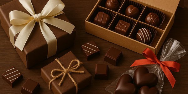 Inspire-se com Presentes e Ideias Criativas com Chocolate feitos à mão. Surpreenda com doçura, estilo e muito sabor!