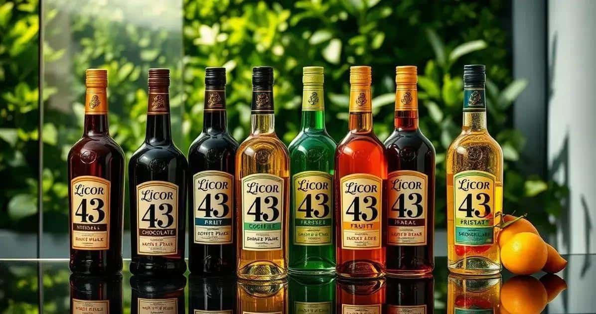 Analisando as Variedades de Licor 43