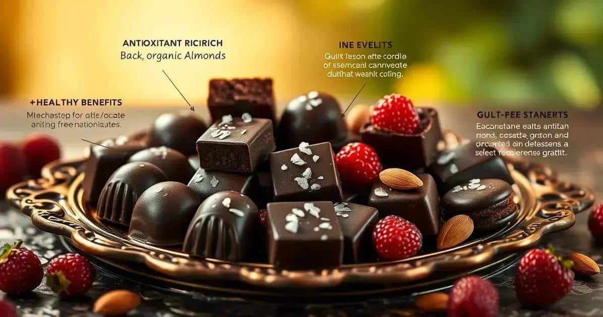 Benefícios do chocolate nobre: mais sabor, mais saúde e mais qualidade