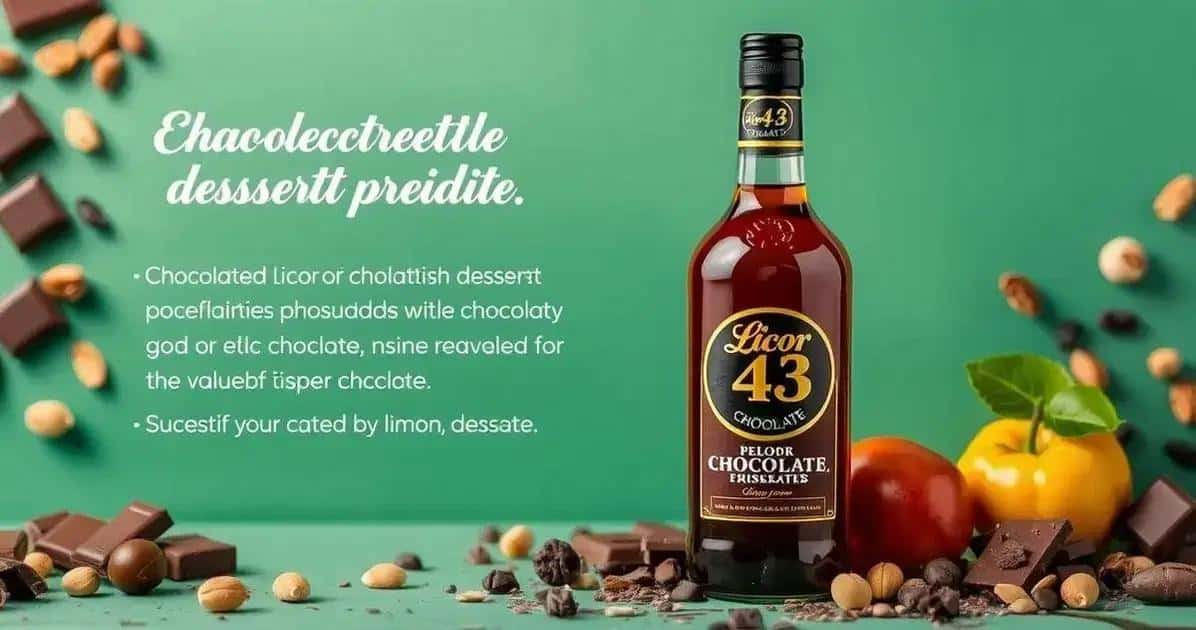Benefícios do Licor 43 Chocolate