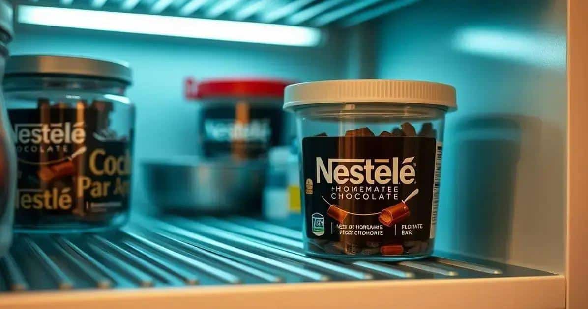 Como Conservar a Barra de Chocolate Nestlé
