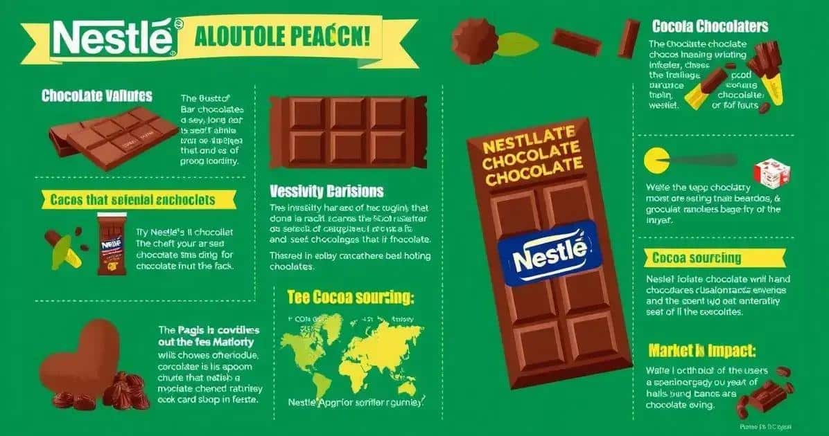 Curiosidades sobre a Barra de Chocolate Nestlé
