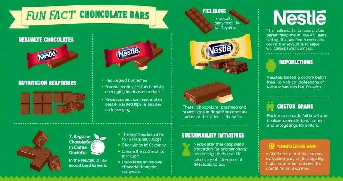 Curiosidades sobre a Barra de Chocolate Nestlé