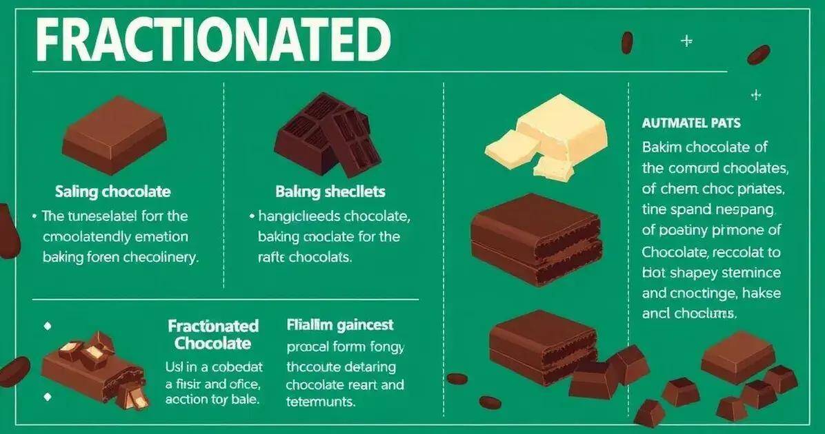 Curiosidades sobre Chocolate Fracionado