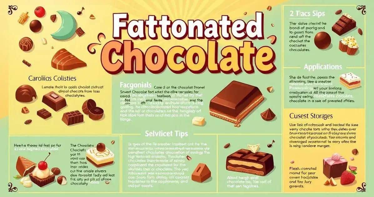 Curiosidades sobre chocolate fracionado