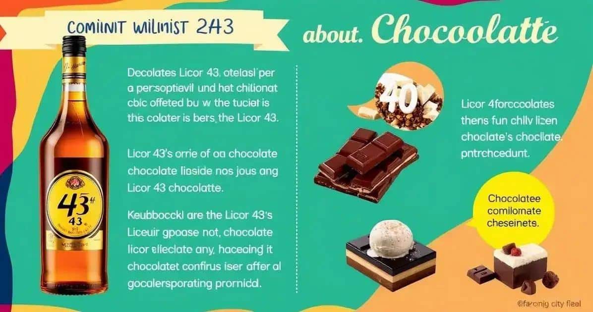 Curiosidades sobre Licor 43 e Chocolate