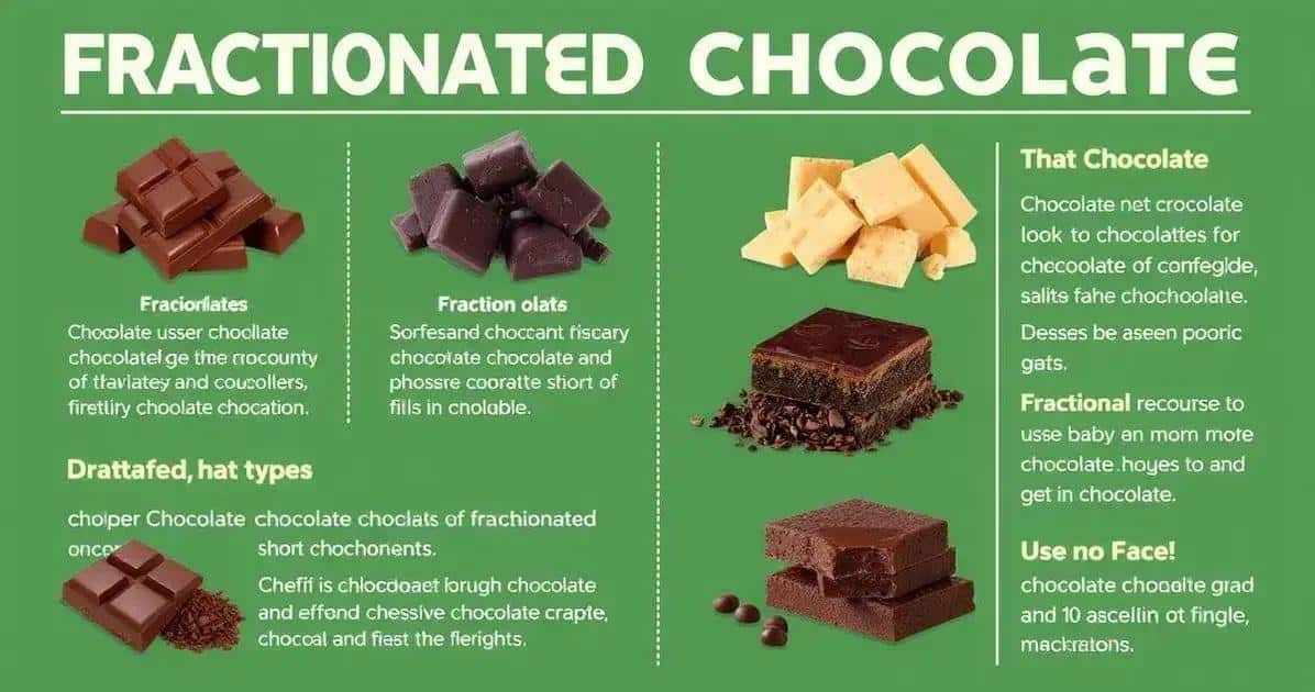 Curiosidades sobre o Chocolate Fracionado