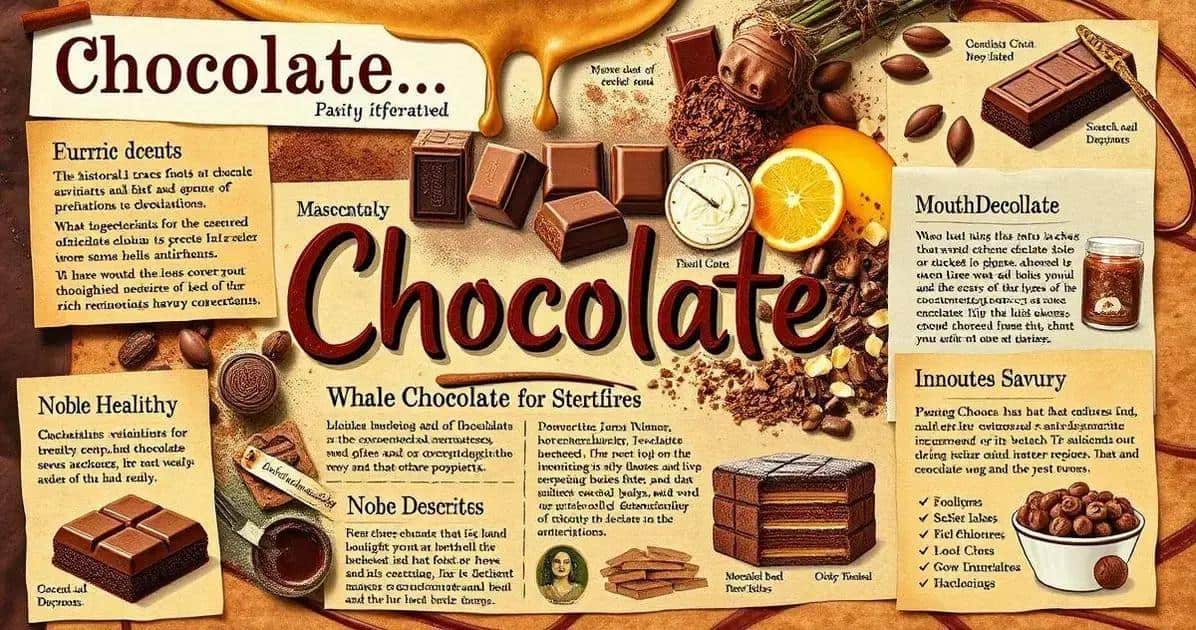 Curiosidades sobre o Chocolate Nobre