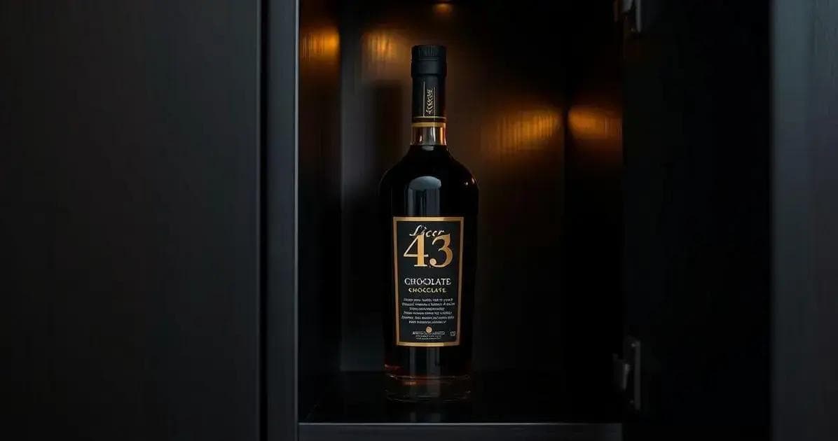 Dicas de Armazenamento do Licor 43 Chocolate