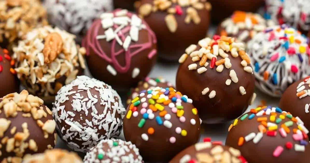 Dicas para deixar suas trufas ainda mais deliciosas