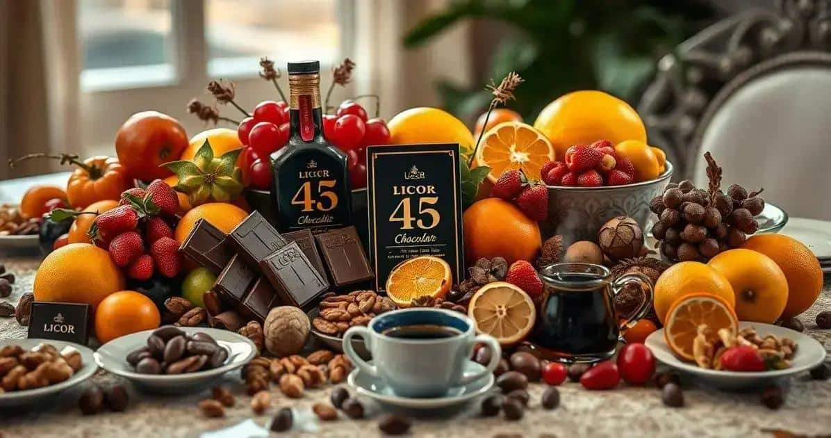 Dicas para Harmonizar Licor 43 Chocolate