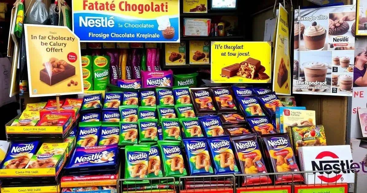 Dicas para Vender Barra de Chocolate Nestlé