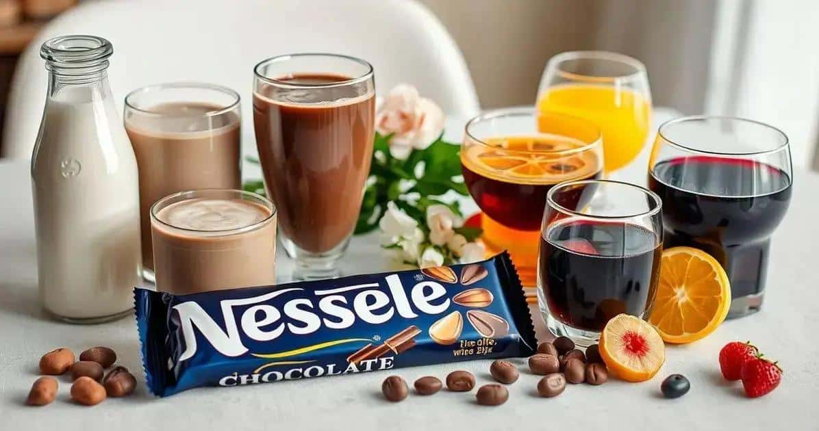 Harmonização com Bebidas Doces
