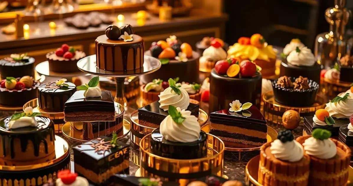Harmonização do Licor 43 Chocolate com Sobremesas