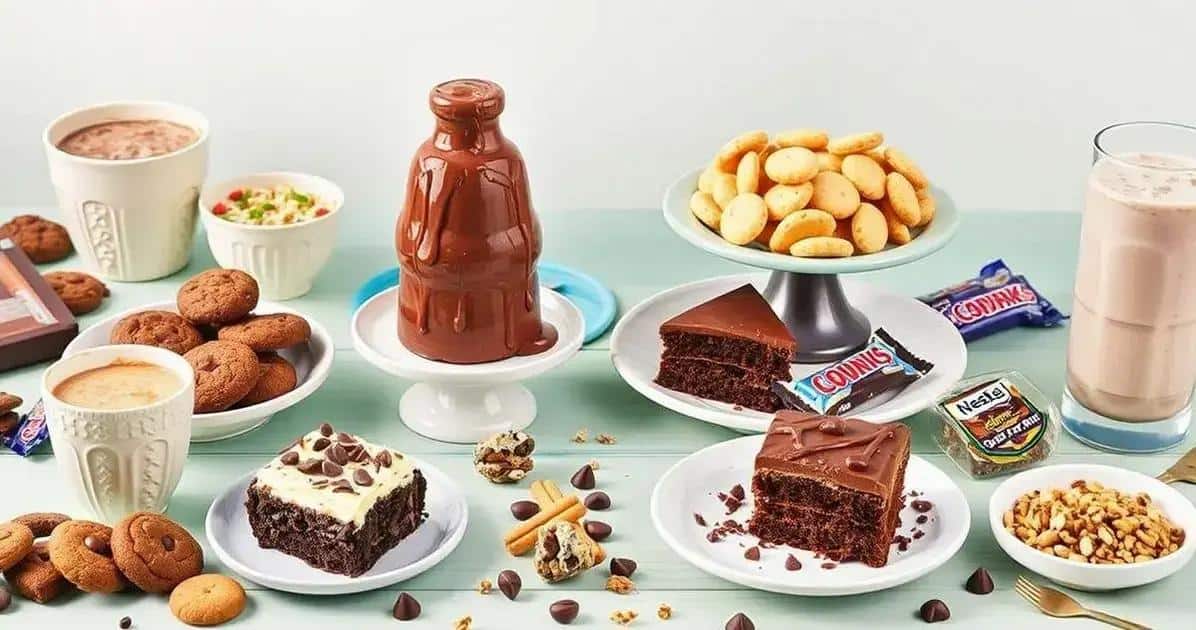 Ideias Criativas para Usar Barra de Chocolate Nestlé
