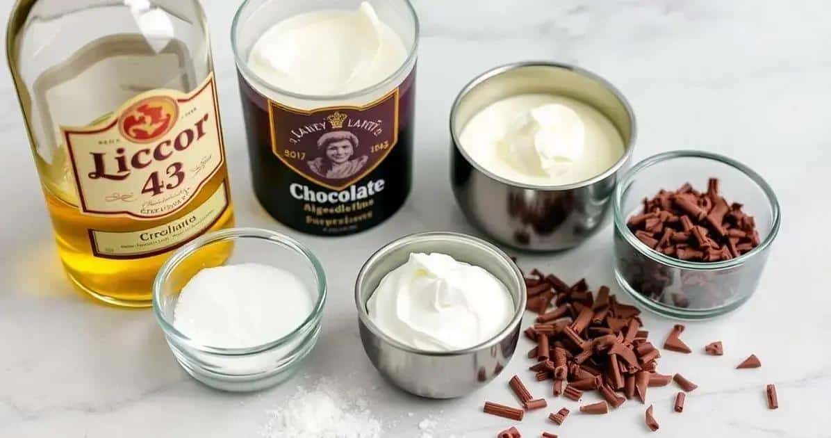Ingredientes da Receita