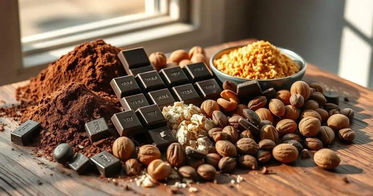 Ingredientes do Chocolate Nobre