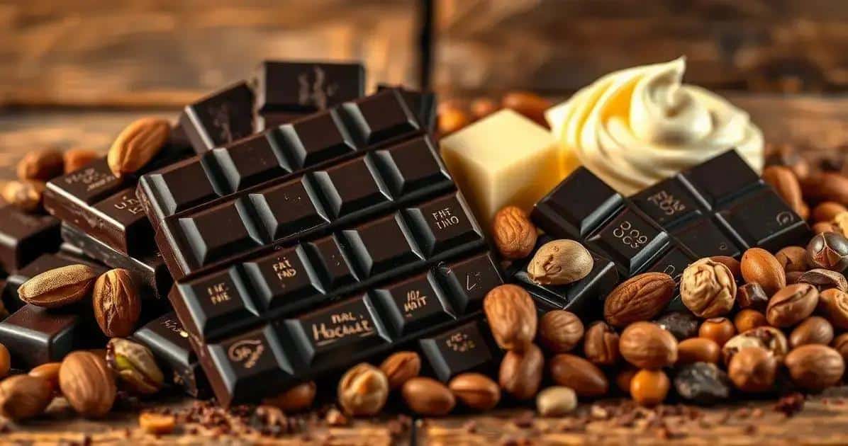 Ingredientes para Receitas com Chocolate Nobre