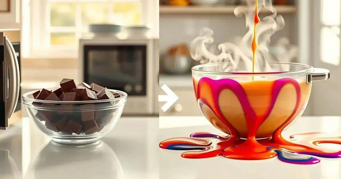 Método de Preparação com chocolate fracionado