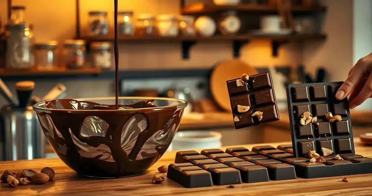 Método de Preparação da Barra de Chocolate Nestlé