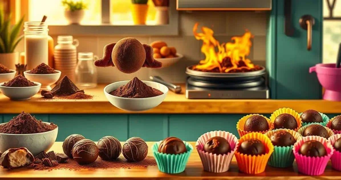 Método de preparação de uma receita com chocolate Nestlé