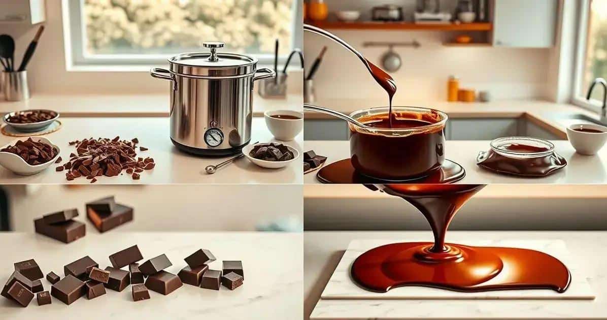 Método de Preparação do Chocolate Nobre