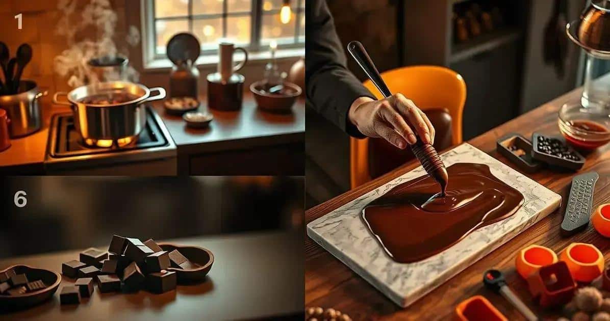 Método de Preparo Detalhado do Chocolate Nobre