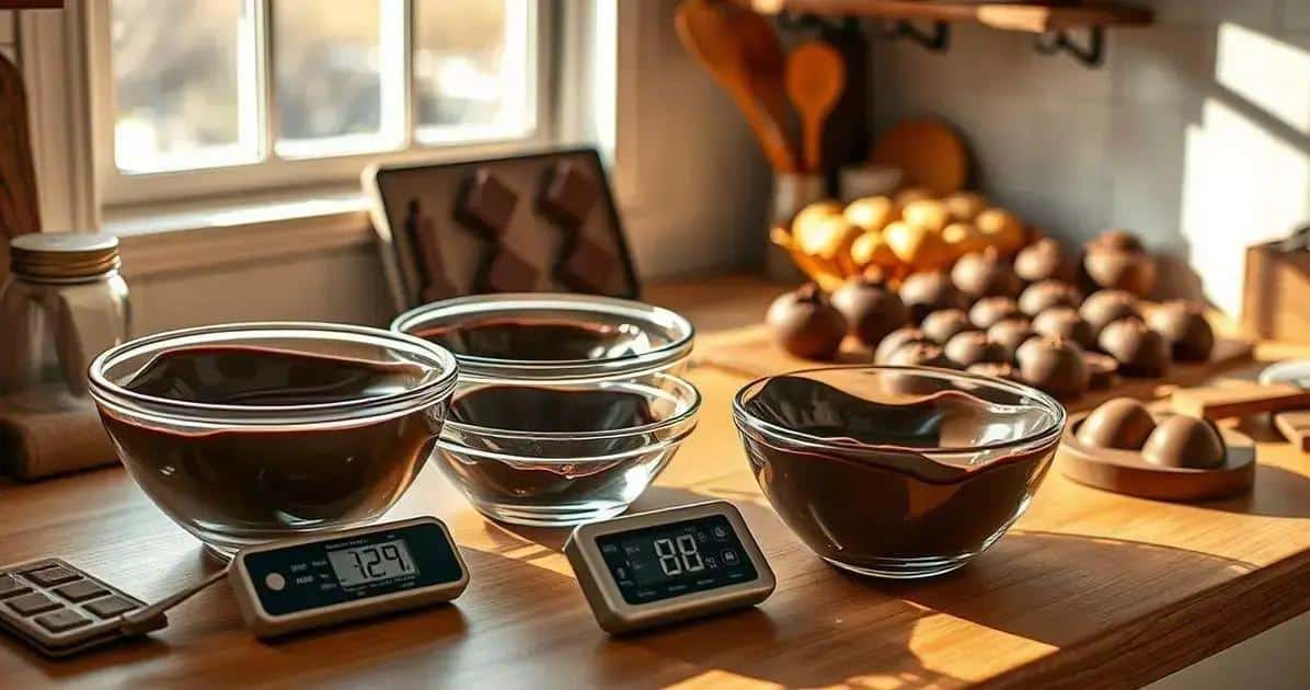 Método de Preparo do Chocolate Fracionado